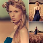 Mädchen im Feld #